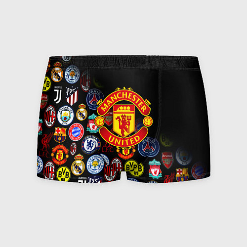 Мужские трусы Манчестер логотипы команд / 3D-принт – фото 1