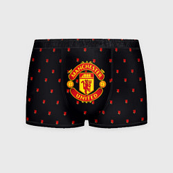 Мужские трусы Манчестер Юнайтед розы текстура