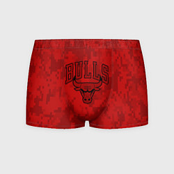 Трусы-боксеры мужские NBA Bulls, цвет: 3D-принт