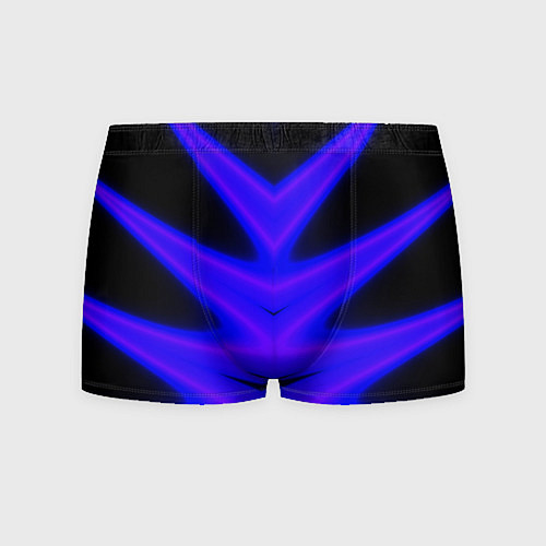 Мужские трусы Color neon blue / 3D-принт – фото 1