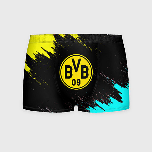 Мужские трусы Borussia краски штрихи / 3D-принт – фото 1