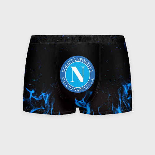 Мужские трусы Наполи синий огонь / 3D-принт – фото 1