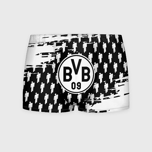 Мужские трусы Borussia люди краски / 3D-принт – фото 1