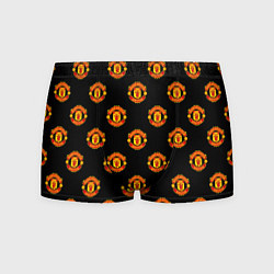 Трусы-боксеры мужские Manchester United Pattern, цвет: 3D-принт