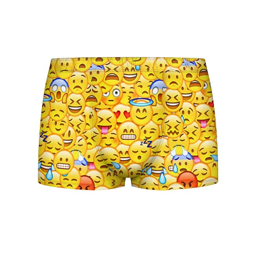 Мужские трусы Emoji / 3D-принт – фото 1