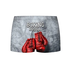 Трусы-боксеры мужские Boxing Russia, цвет: 3D-принт
