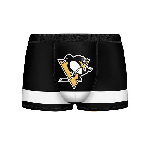 Мужские трусы Pittsburgh Penguins: Black / 3D-принт – фото 1