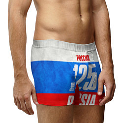 Трусы-боксеры мужские Russia: from 125, цвет: 3D-принт — фото 2