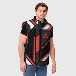 Мужской жилет CS:GO Cyrex Pattern, цвет: 3D-красный — фото 2