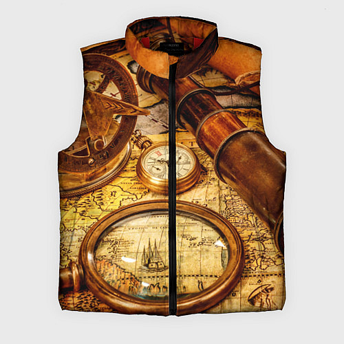 Мужской жилет Древнее путешествие / 3D-Красный – фото 1