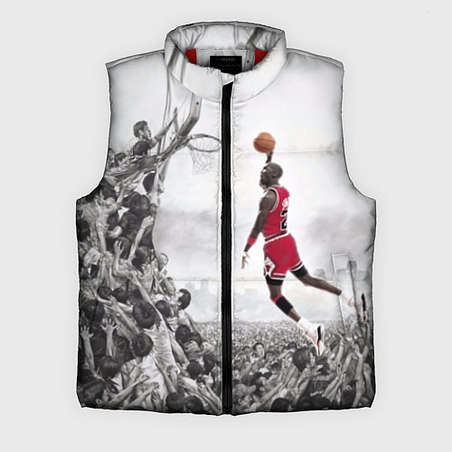 Мужской жилет Michael Jordan NBA / 3D-Красный – фото 1