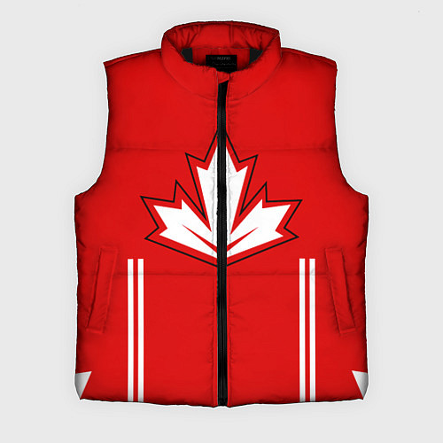 Мужской жилет Сборная Канады: домашняя форма / 3D-Черный – фото 1