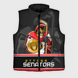 Мужской жилет Ottawa Senators, цвет: 3D-черный