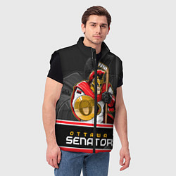 Мужской жилет Ottawa Senators, цвет: 3D-черный — фото 2