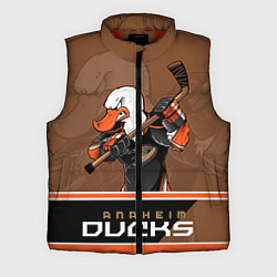 Мужской жилет Anaheim Ducks, цвет: 3D-красный