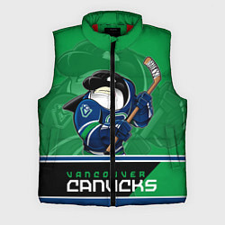 Мужской жилет Vancouver Canucks, цвет: 3D-красный