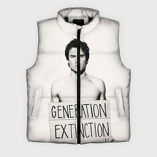 Мужской жилет Generation Extinction / 3D-Черный – фото 1