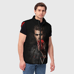 Мужской жилет Stefan Salvatore V3, цвет: 3D-красный — фото 2