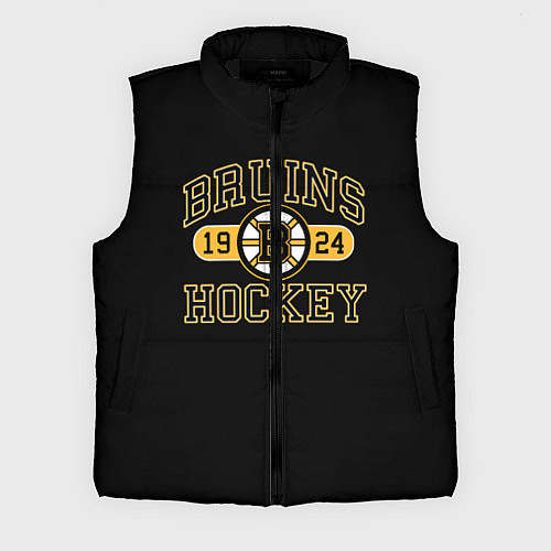 Мужской жилет Boston Bruins: Est.1924 / 3D-Черный – фото 1