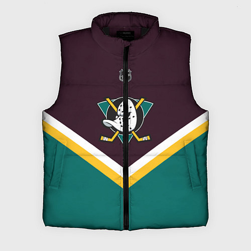 Мужской жилет NHL: Anaheim Ducks / 3D-Черный – фото 1