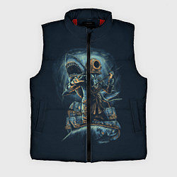 Мужской жилет Подводная охота, цвет: 3D-красный