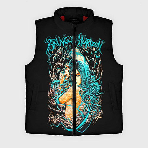 Мужской жилет Bring Me The Horizon / 3D-Красный – фото 1