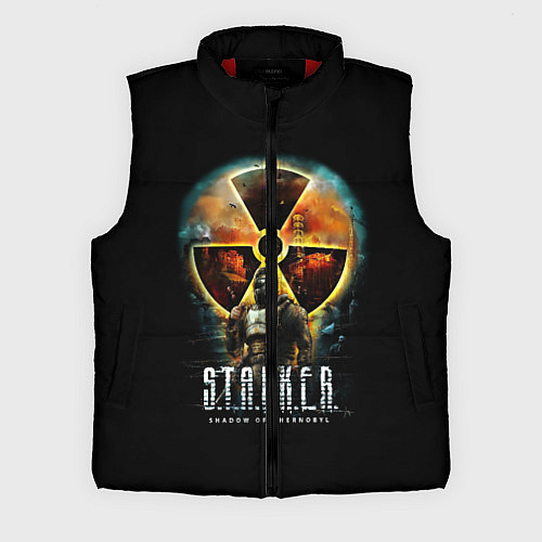 Мужской жилет STALKER: Shadow of Chernobyl / 3D-Красный – фото 1