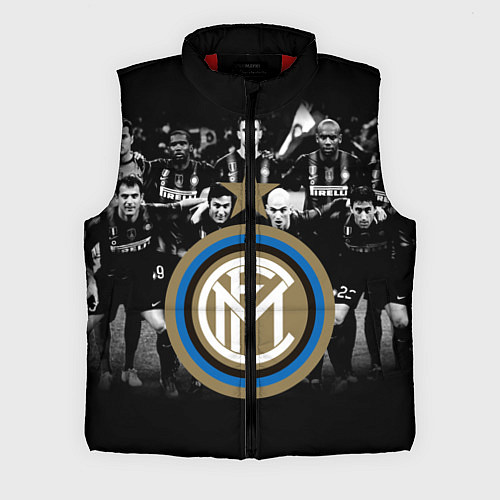 Мужской жилет Интер ФК / 3D-Красный – фото 1