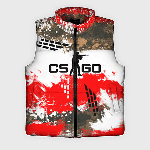 Мужской жилет CS:GO Roll Cage / 3D-Красный – фото 1