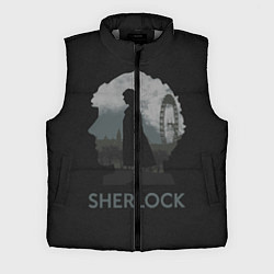 Мужской жилет Sherlock World, цвет: 3D-светло-серый