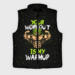 Мужской жилет My Workout, цвет: 3D-черный