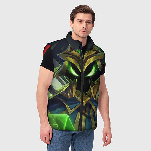 Мужской жилет Вейгар / 3D-Красный – фото 3