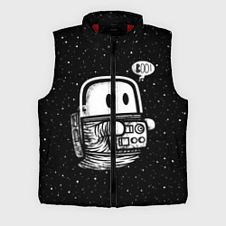 Мужской жилет Космонавт привидение, цвет: 3D-красный