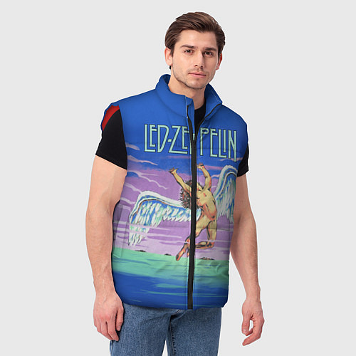 Мужской жилет Led Zeppelin: Angel / 3D-Красный – фото 3