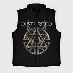Мужской жилет Disturbed Logo, цвет: 3D-черный