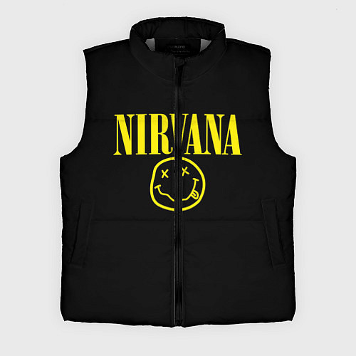 Мужской жилет Nirvana Rock / 3D-Светло-серый – фото 1