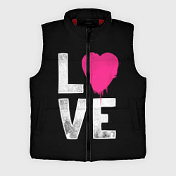 Мужской жилет Love Heart, цвет: 3D-красный