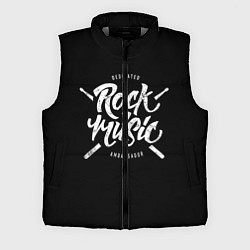 Мужской жилет Rock Music, цвет: 3D-светло-серый