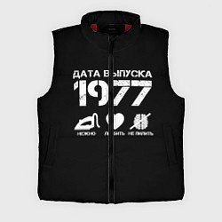 Мужской жилет Дата выпуска 1977, цвет: 3D-красный