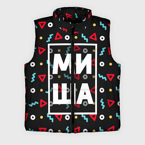 Мужской жилет Миша / 3D-Черный – фото 1