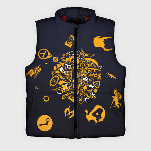 Мужской жилет CS:GO Valve mix / 3D-Красный – фото 1