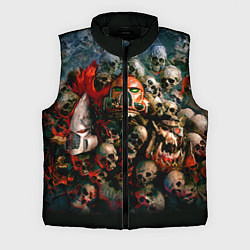 Мужской жилет Warhammer 40k: Skulls, цвет: 3D-черный