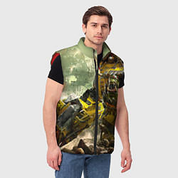 Мужской жилет WH40k warboss, цвет: 3D-красный — фото 2