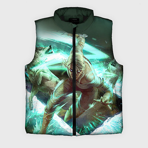 Мужской жилет Цири / 3D-Черный – фото 1