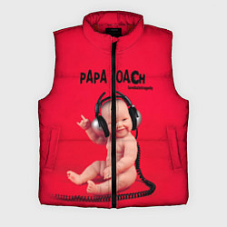 Мужской жилет Paparoach: Music Kid, цвет: 3D-красный
