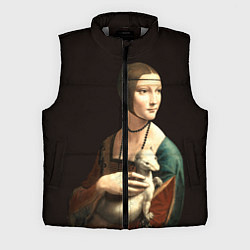 Мужской жилет Дама с горностаем