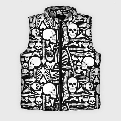 Мужской жилет Кости / 3D-Светло-серый – фото 1