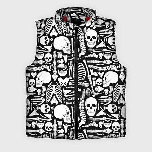 Мужской жилет Кости / 3D-Красный – фото 1