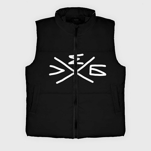 Мужской жилет Хлеб: символ / 3D-Черный – фото 1