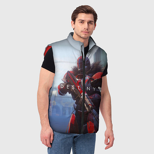 Мужской жилет Destiny / 3D-Красный – фото 3